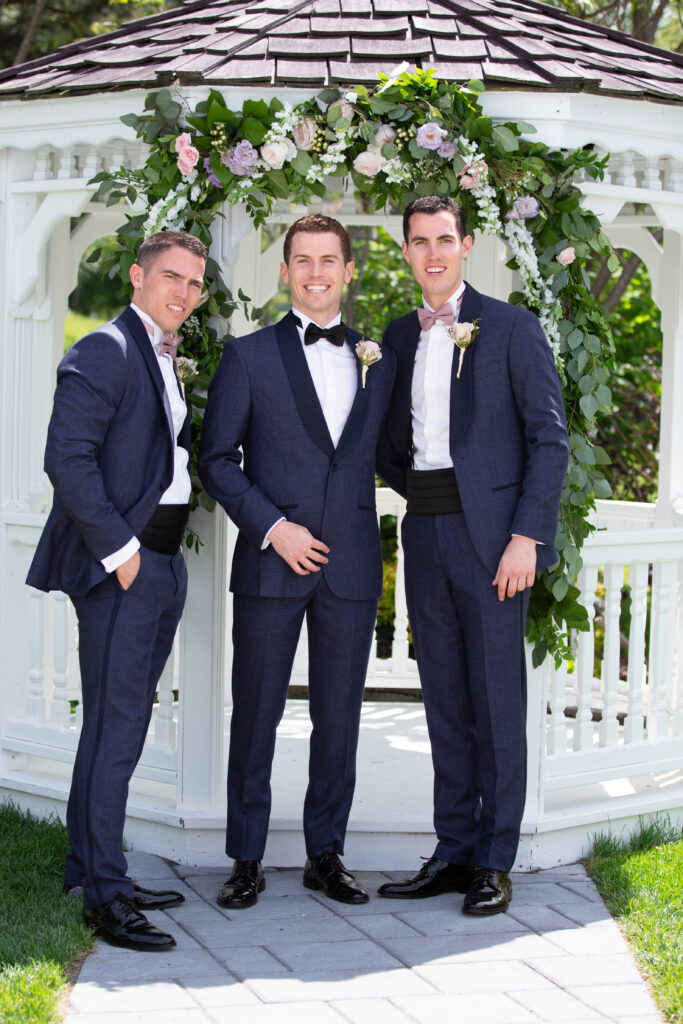 groom with his friends 