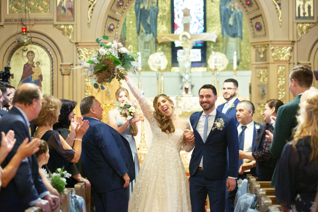 Greek Orthodox wedding ceremony 