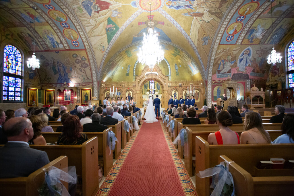 Greek Orthodox wedding ceremony 