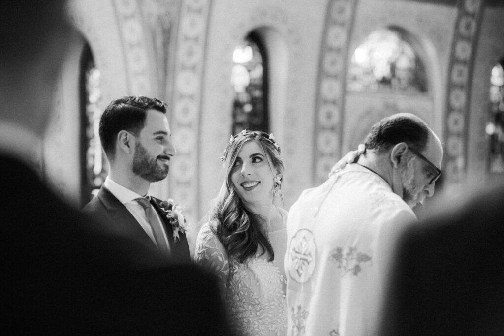 Greek Orthodox wedding ceremony 