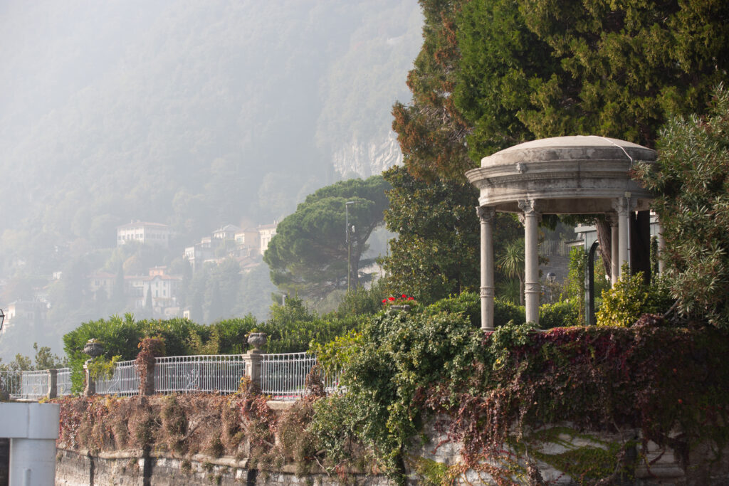 gardens on Lake Como 