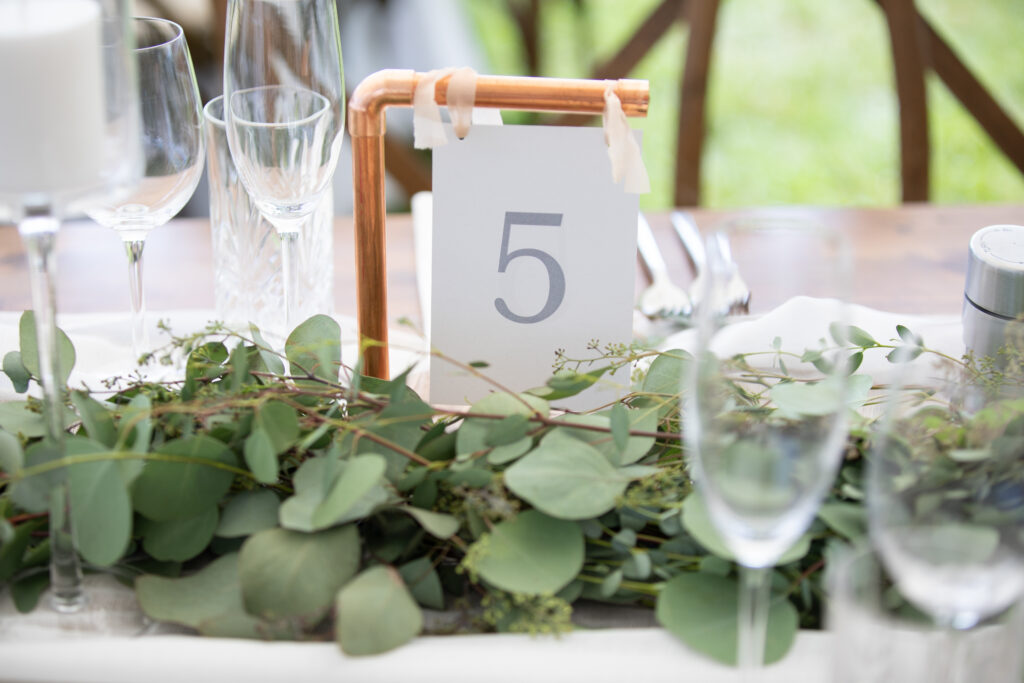 copper table numbers 